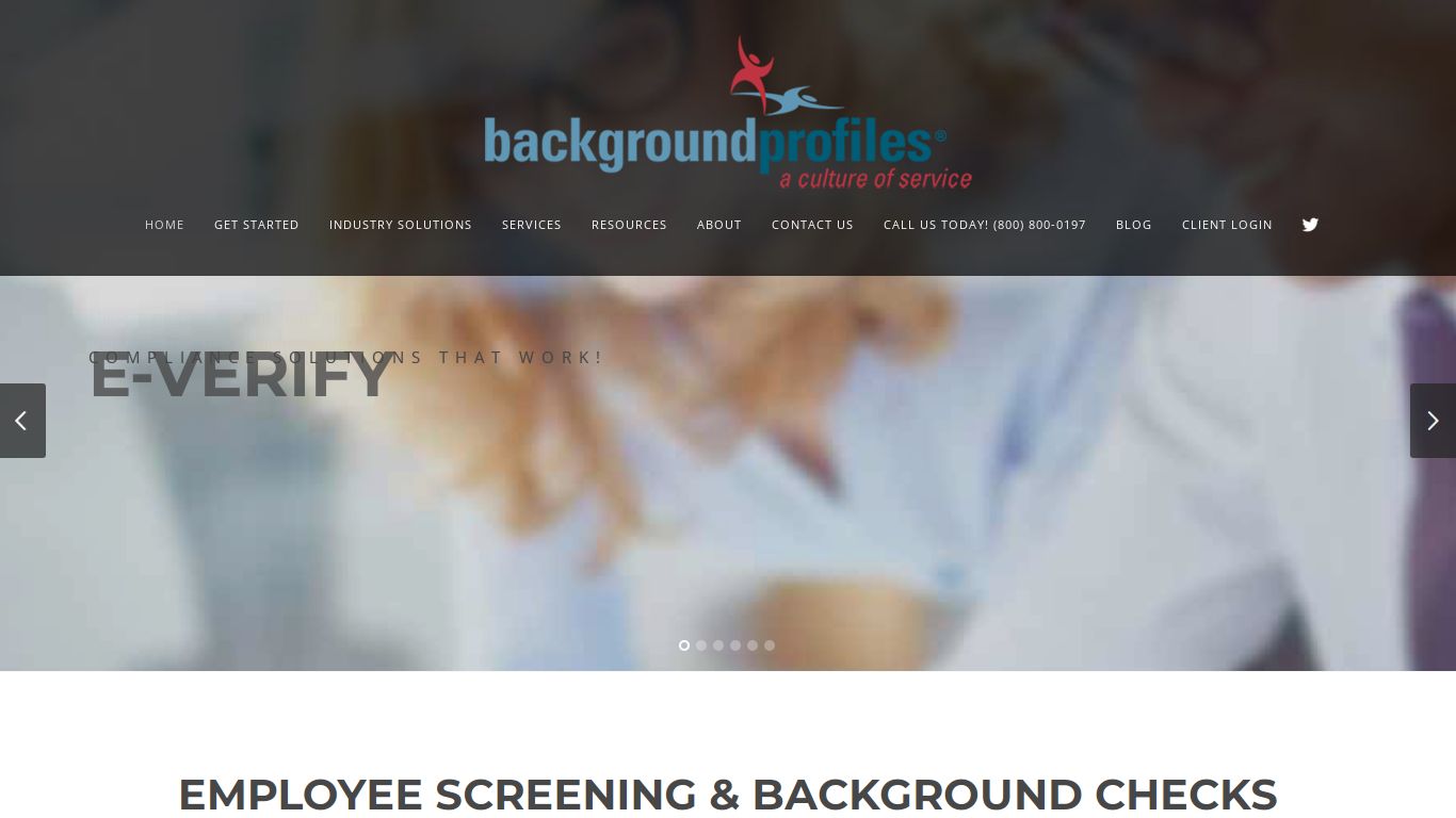 Employee Background Checks & Screening Services - Background Profiles